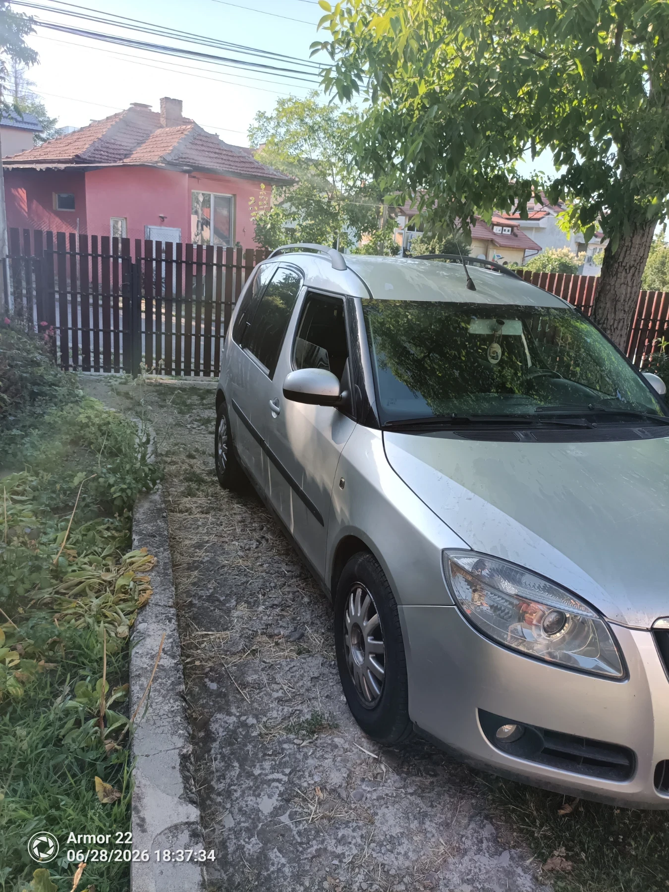 Skoda Roomster 1, 4 TDI , снимка 3 - Автомобили и джипове - 55080503