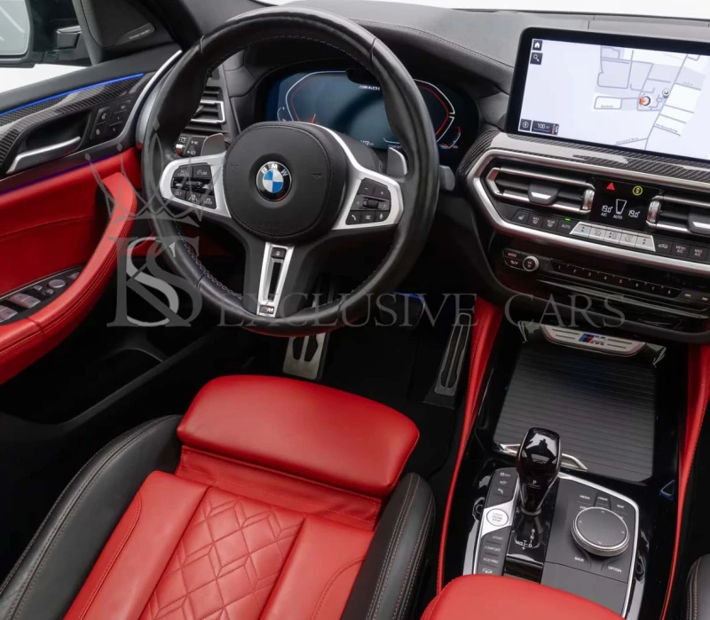 BMW X4 M40i* LASER* 360* PANORAMA* HUD* H/K* , снимка 7 - Автомобили и джипове - 51352855
