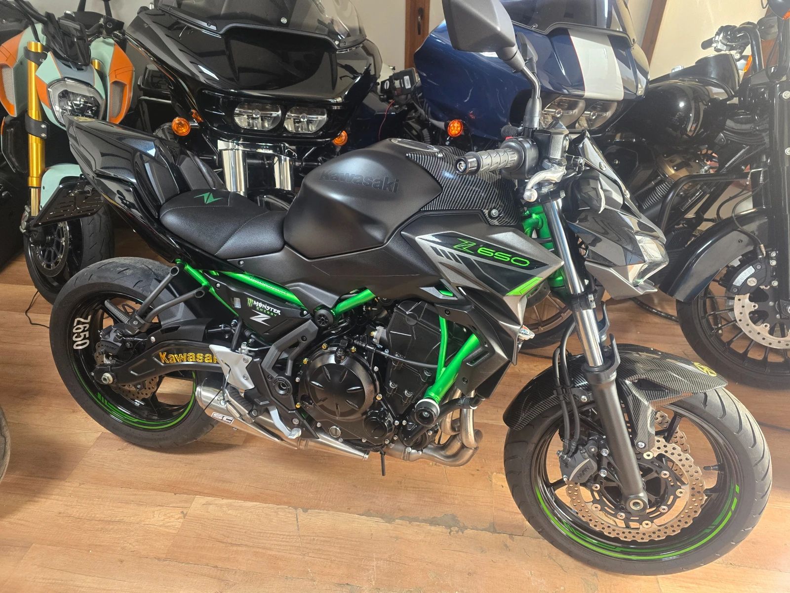 Kawasaki Z 650 ABS 35 kw A2 - изображение 8