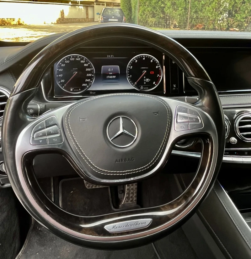 Mercedes-Benz S 550 V8 BiTurbo/Burmaster/, снимка 9 - Автомобили и джипове - 47546893