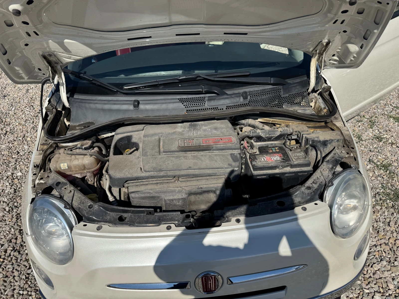 Fiat 500 Cabrio / Автоматик / Подгрев  - изображение 10