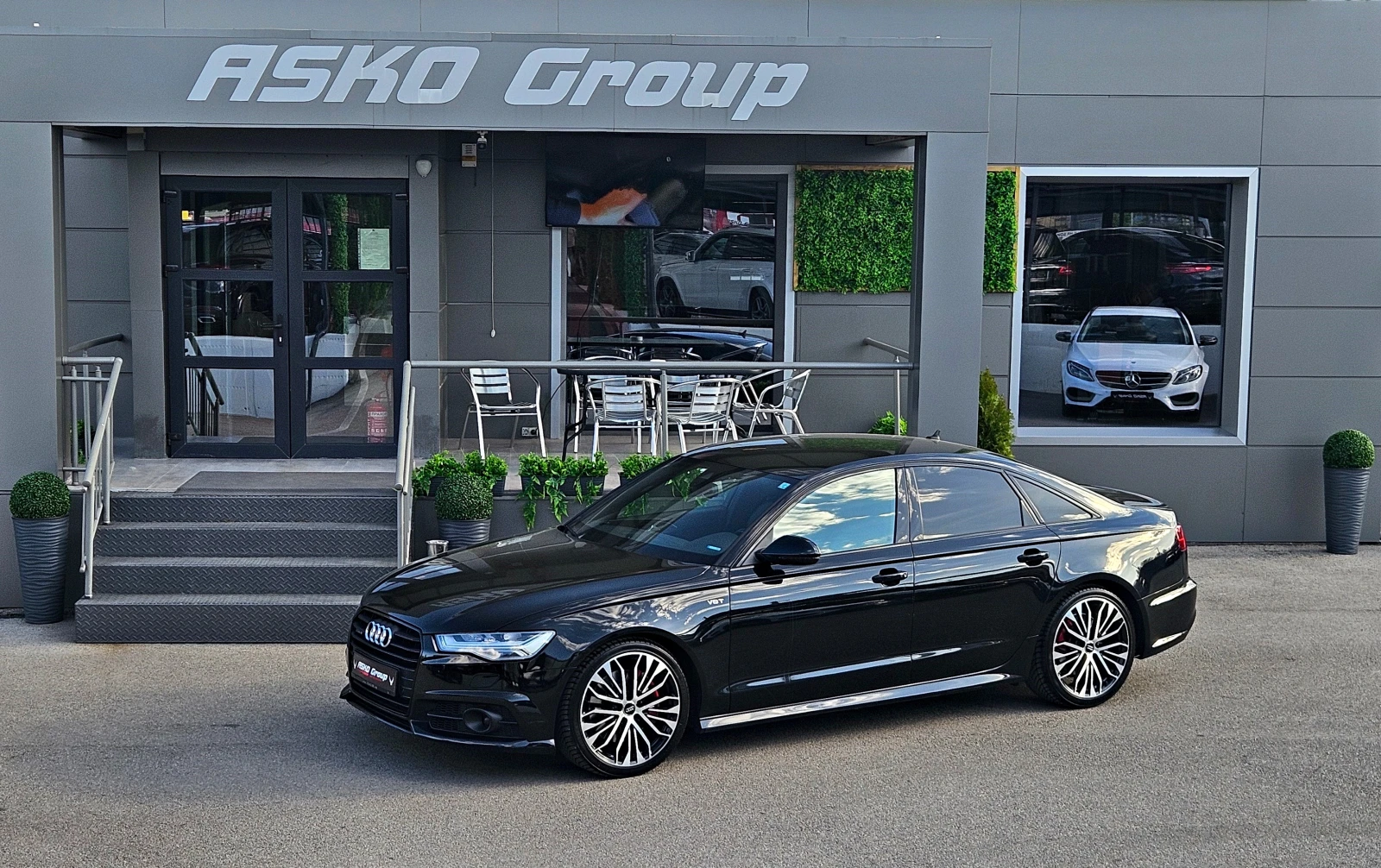 Audi A6 COMPETITION/S-LINE/DISTR/BOSE/CAMERA/ПОДГРЕВ/LIZIN, снимка 17 - Автомобили и джипове - 54354104