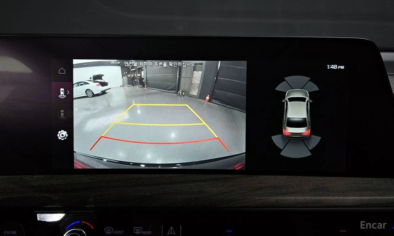 Kia K8 3.5* LPG* ПОДГРЕВ* ОБДУХВАНЕ* 360КАМЕРА* КЕЙЛЕС* , снимка 11 - Автомобили и джипове - 55395342