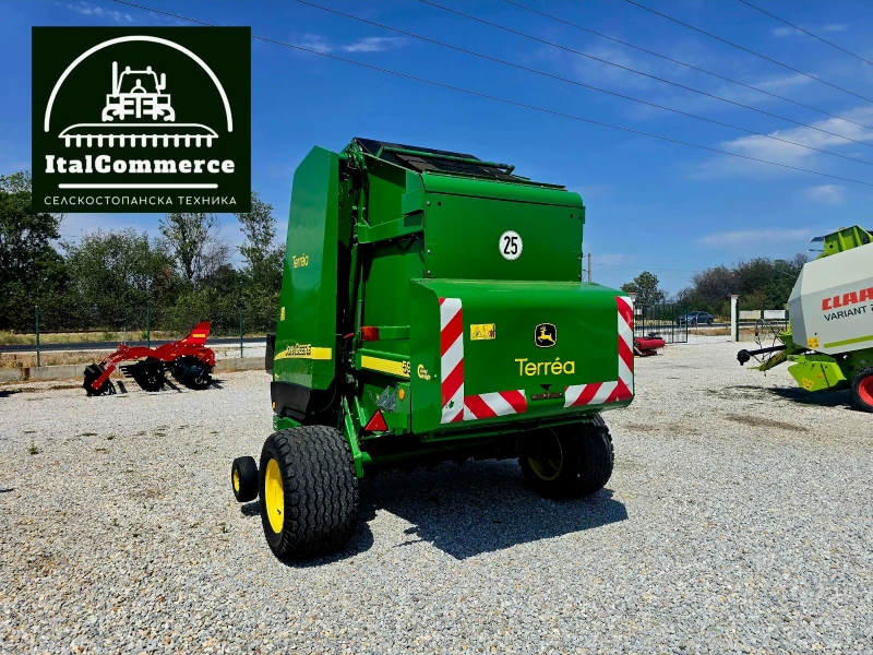 Балировачка John Deere 592 МРЕЖА+ СЕЗАЛ, снимка 5 - Селскостопанска техника - 51486402