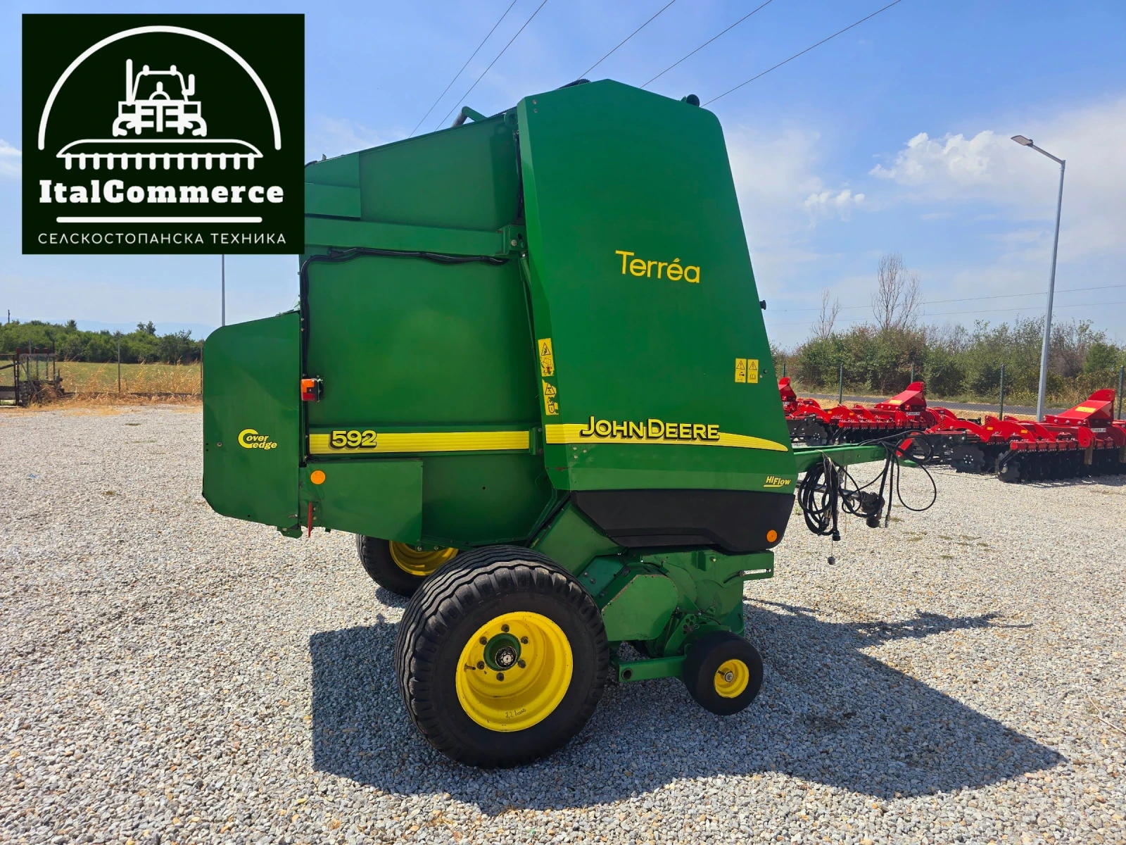 Балировачка John Deere 592 МРЕЖА+ СЕЗАЛ - изображение 2