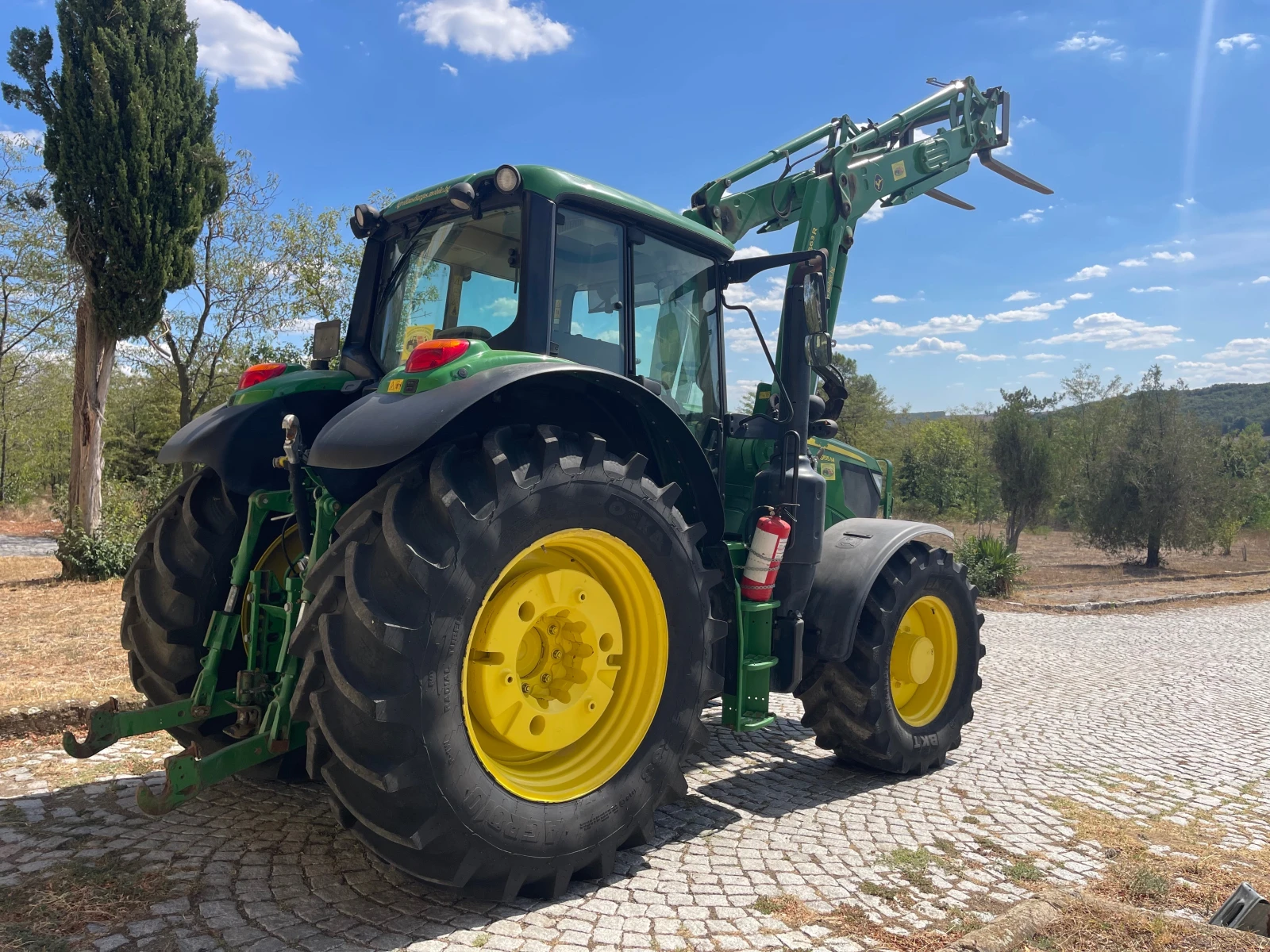 Трактор John Deere 6155M С ТОВАРАЧ JD 663R ЛИЗИНГ - изображение 8