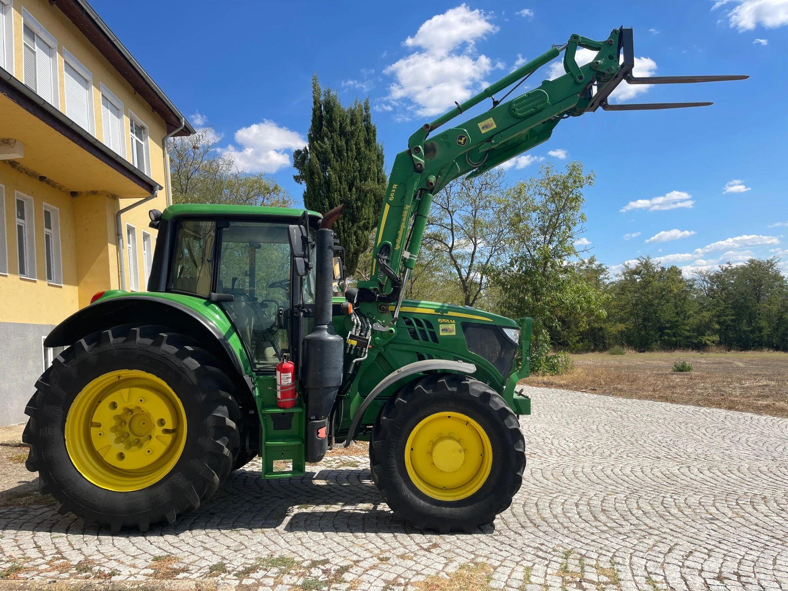 Трактор John Deere 6155M С ТОВАРАЧ JD 663R ЛИЗИНГ - изображение 9