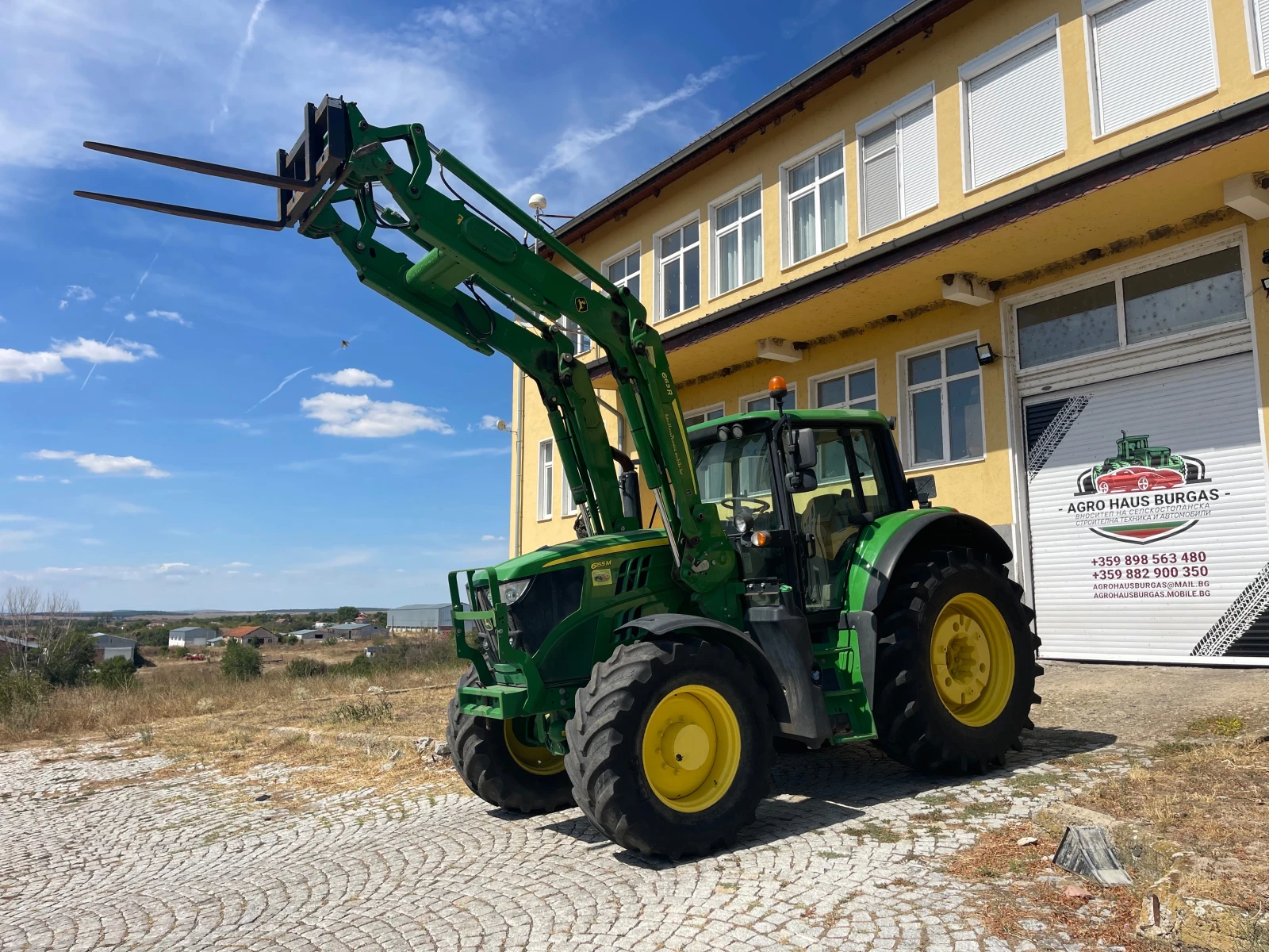 Трактор John Deere 6155M С ТОВАРАЧ JD 663R ЛИЗИНГ - изображение 3