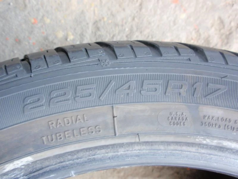 Гуми Всесезонни 225/45R17, снимка 9 - Гуми и джанти - 7898607