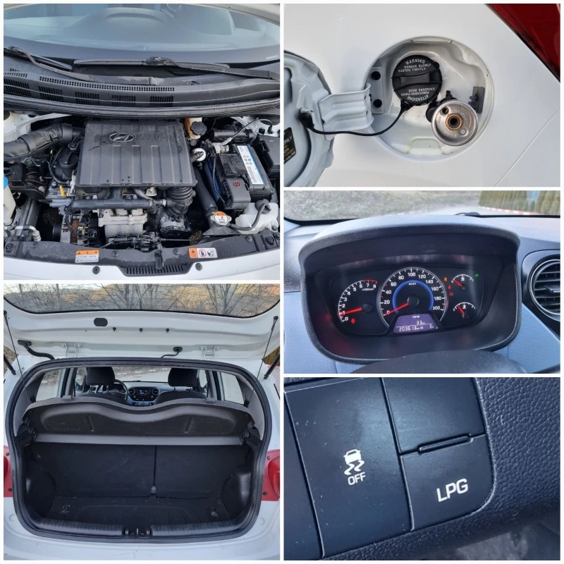 Hyundai I10 1.0 GAZ/KLIMA/EURO-6, снимка 16 - Автомобили и джипове - 44089923