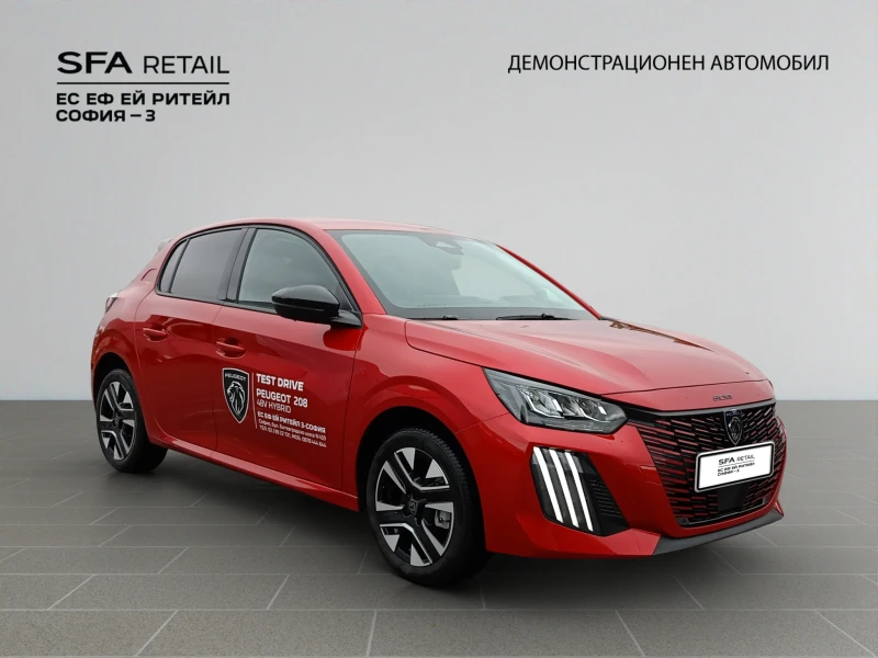 Peugeot 208 ALLURE 1.2 PureTech 110 HYBRID 48V e-DCS6 EURO 6.4, снимка 3 - Автомобили и джипове - 53234040