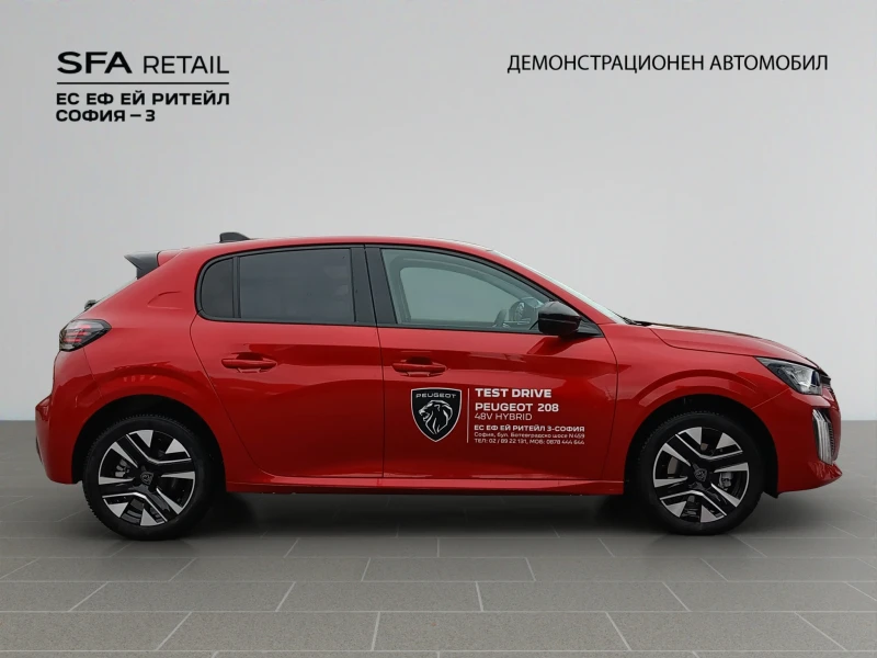 Peugeot 208 ALLURE 1.2 PureTech 110 HYBRID 48V e-DCS6 EURO 6.4, снимка 4 - Автомобили и джипове - 53234040