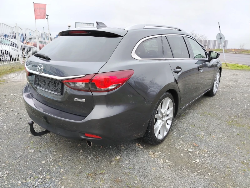 Mazda 6 2.2-175 FACELIFT, AUTOMATIC, NAVI, KOJA, снимка 5 - Автомобили и джипове - 53385967