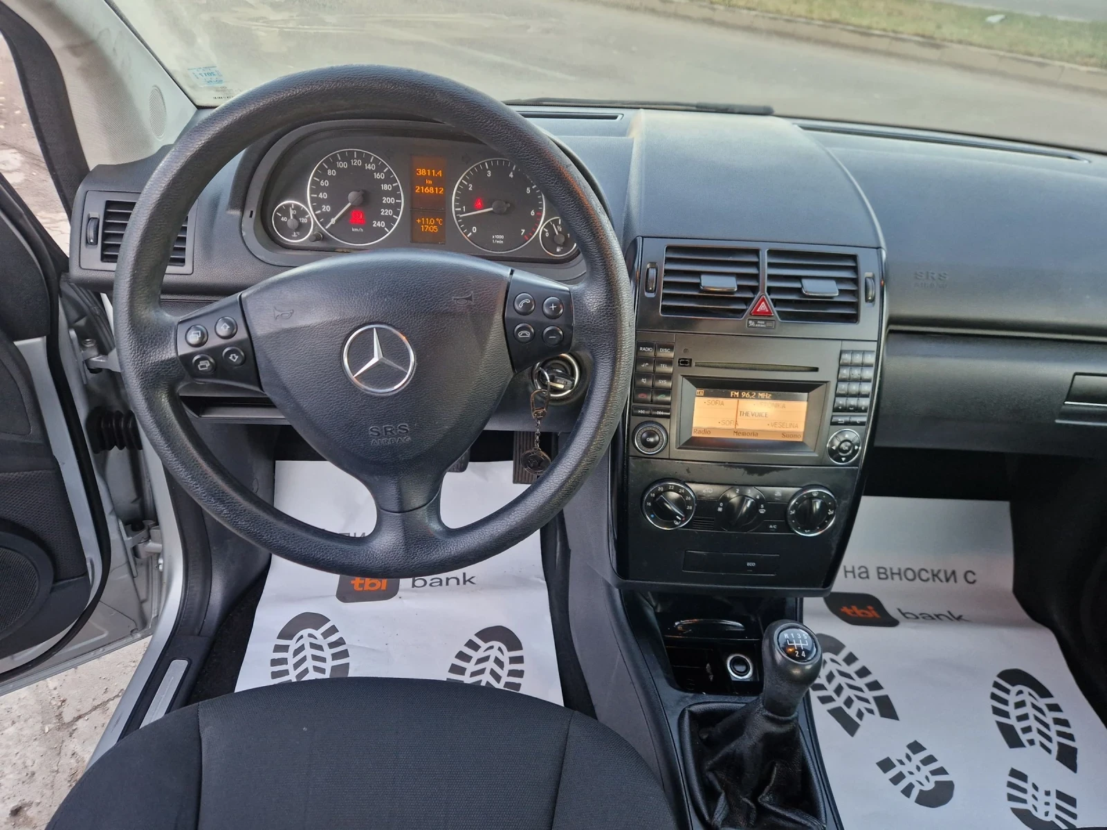 Mercedes-Benz A 150 1.5i16v 95hp.EVRO 5 ITALIA | Mobile.bg   12