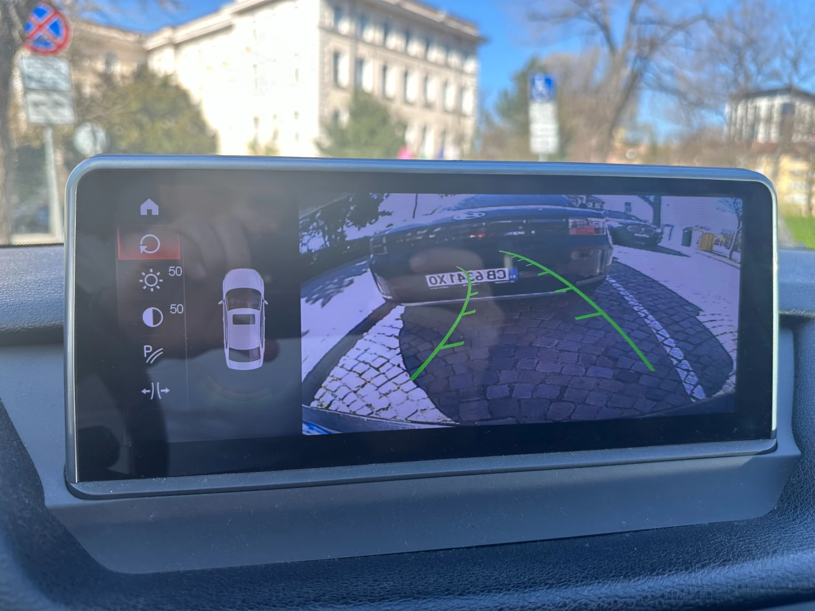 BMW X1 4x4   Обслужена   Android навигация   Реални км, снимка 12 - Автомобили и джипове - 54215733