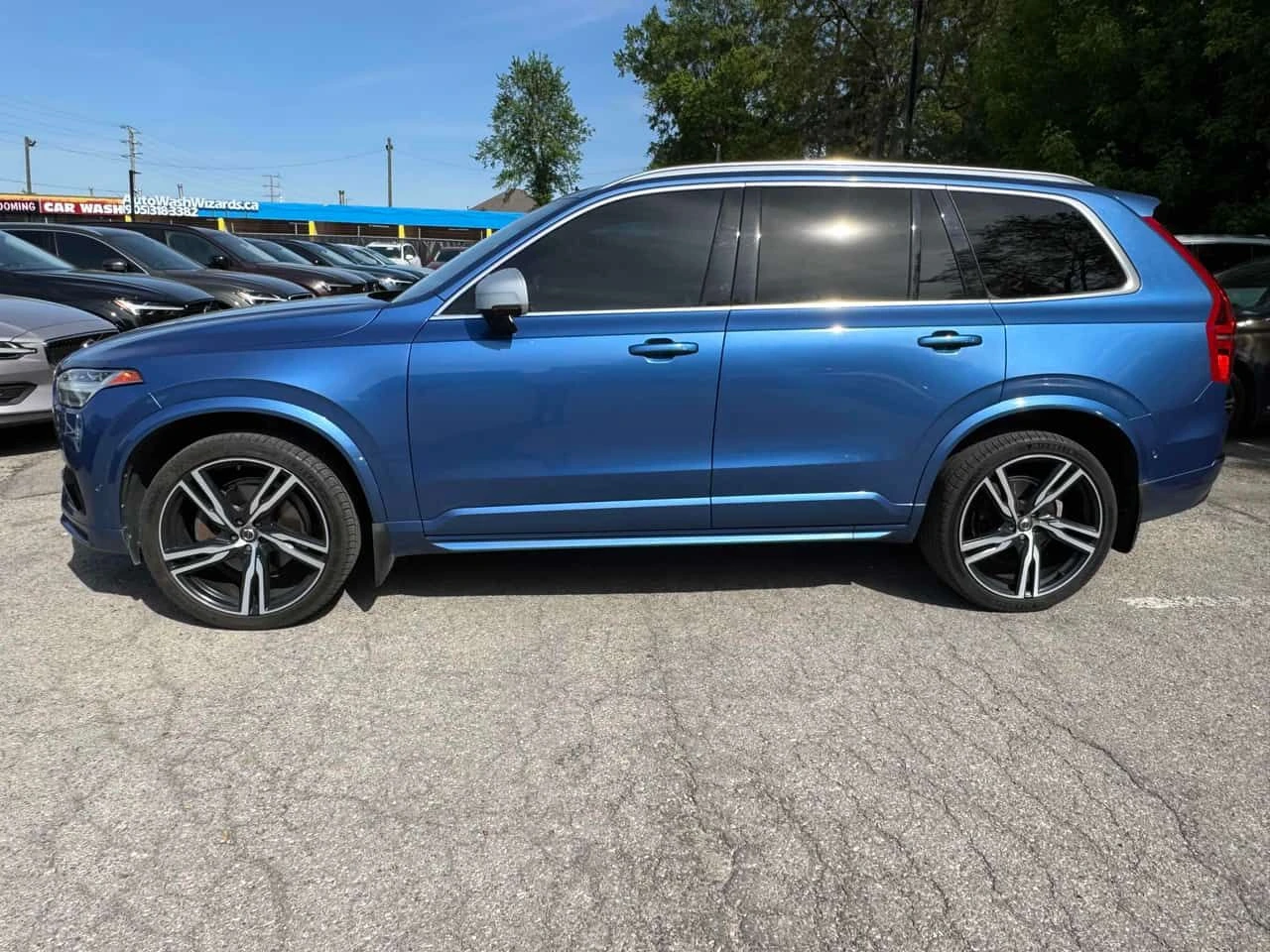 Volvo Xc90 * T6 R Design * 360 * ДИСТРОНИК * B&W * ЩОРИ, снимка 2 - Автомобили и джипове - 54756291