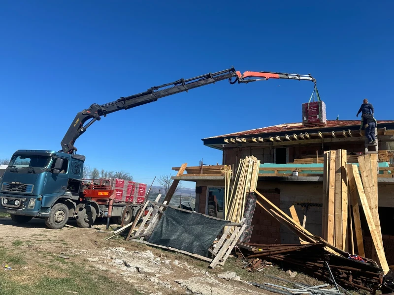 Volvo Fh 12 Plafinger 52000 + fly jib 085 (28метра), снимка 3 - Камиони - 52718391
