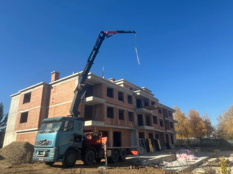 Volvo Fh 12 Plafinger 52000 + fly jib 085 (28метра), снимка 12 - Камиони - 52718391