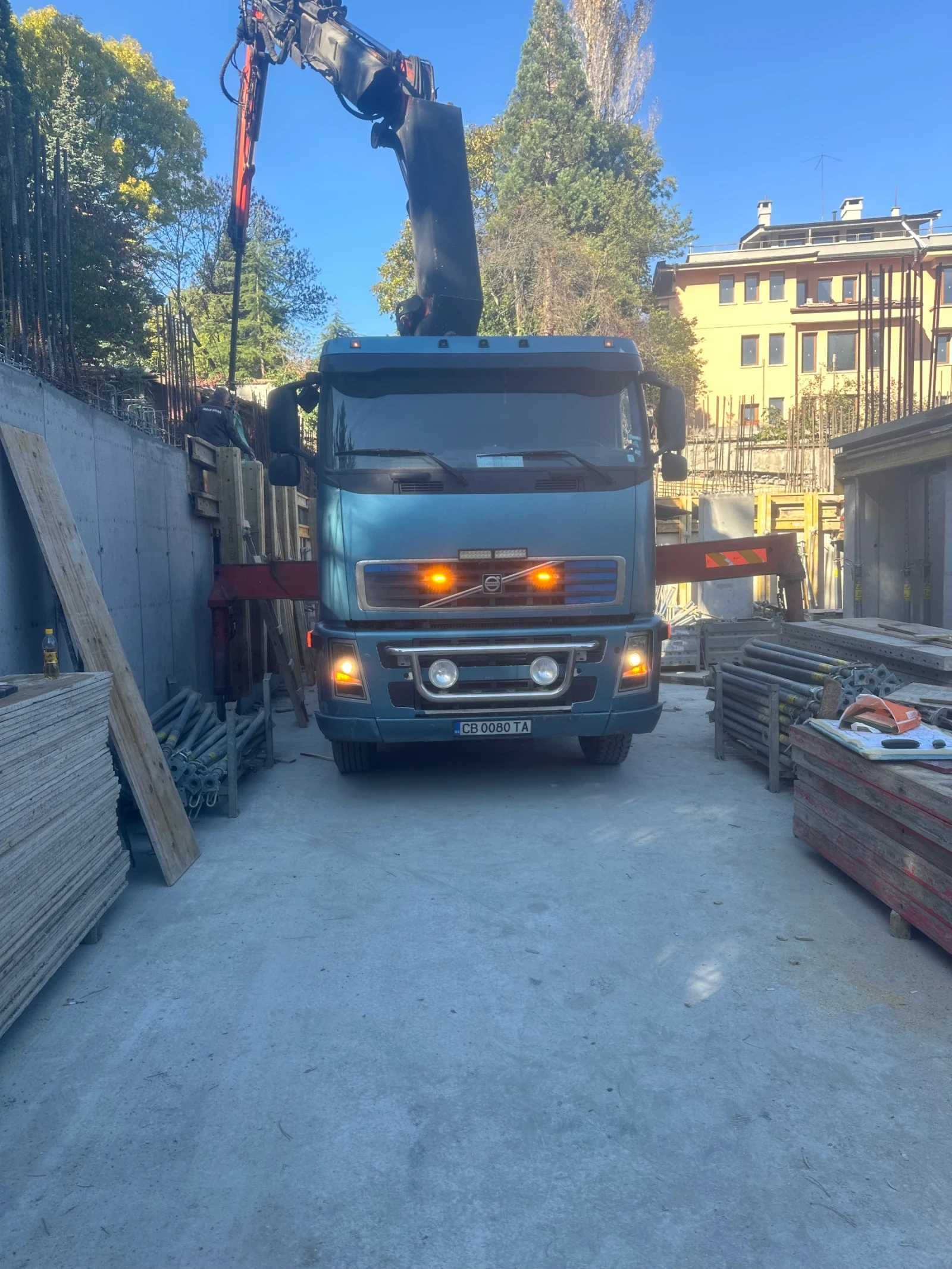 Volvo Fh 12 Plafinger 52000 + fly jib 085 - изображение 9