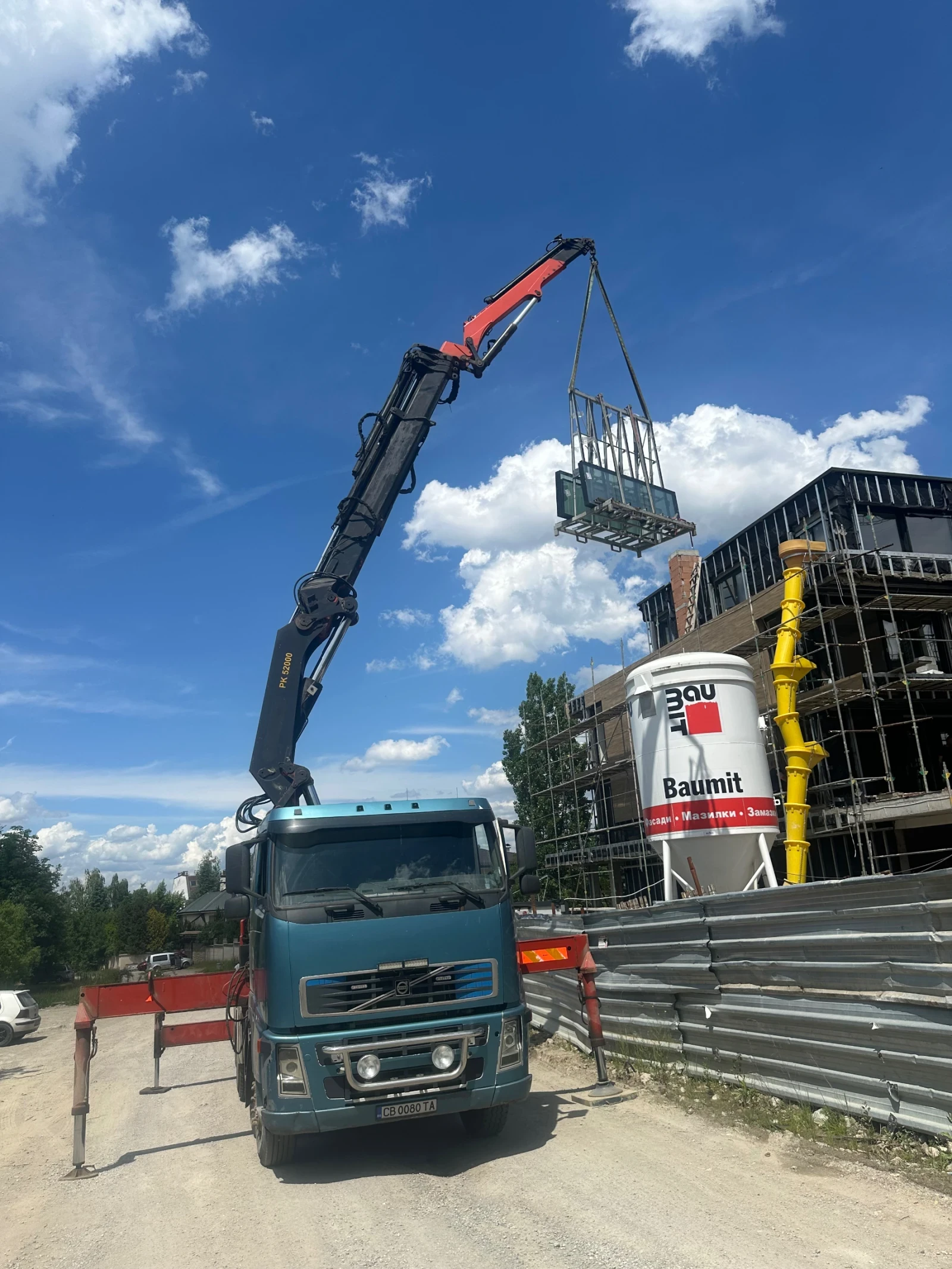 Volvo Fh 12 Plafinger 52000 + fly jib 085 (28) | Mobile.bg   13