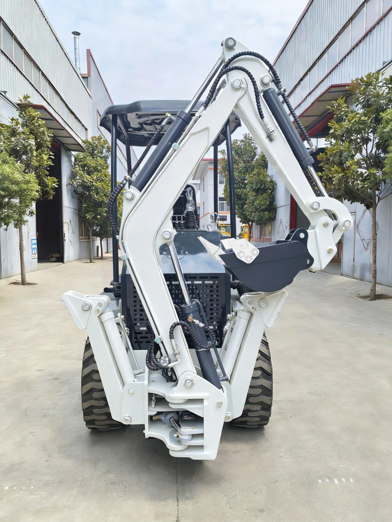 Багер ZETTRA ZL-50 Backhoe Товарач Багер Комбиниран, снимка 2 - Индустриална техника - 53100997