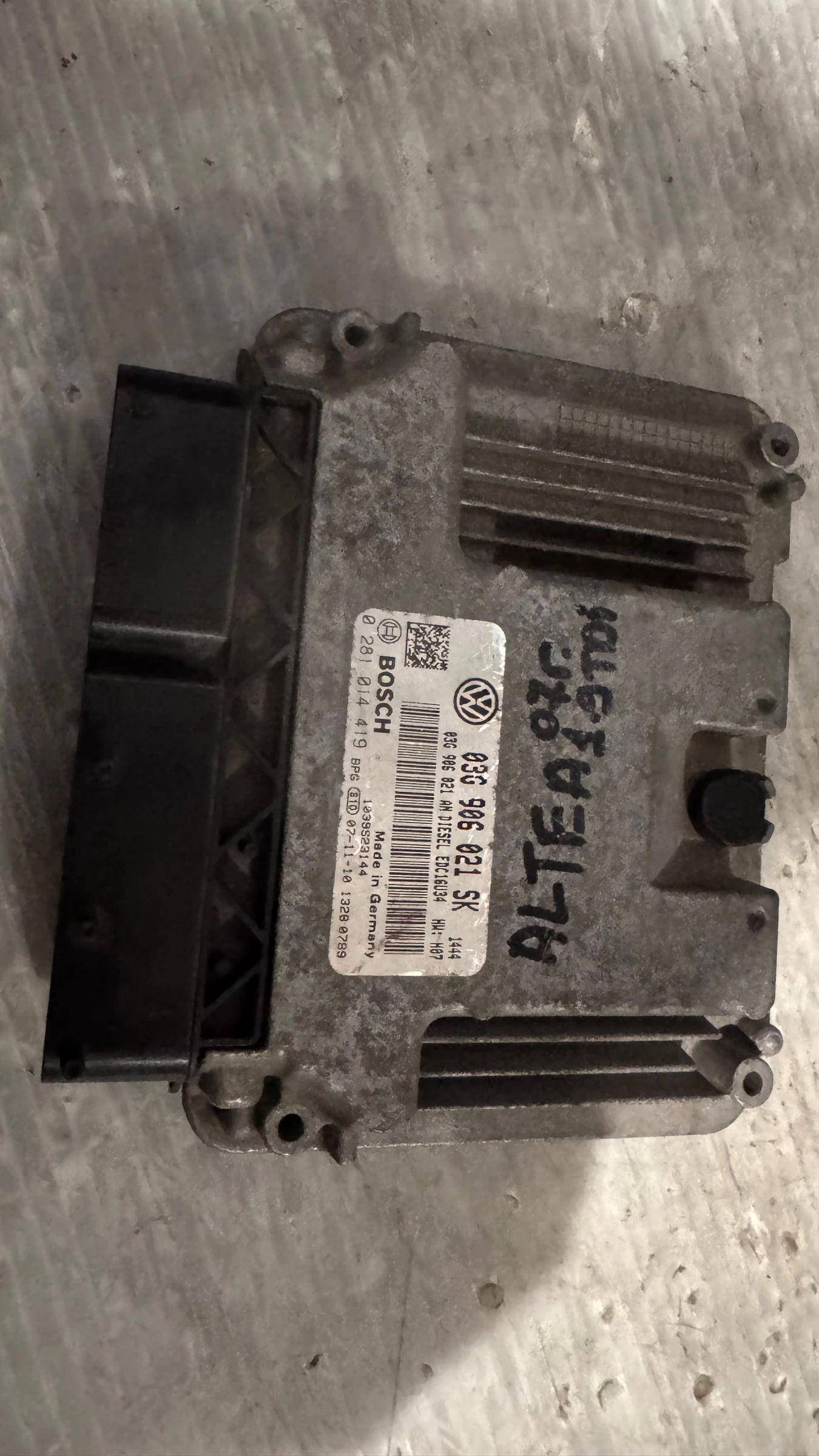    / ECU /    Seat Altea - 03G906021  SK / 0281014419 | Mobile.bg   2