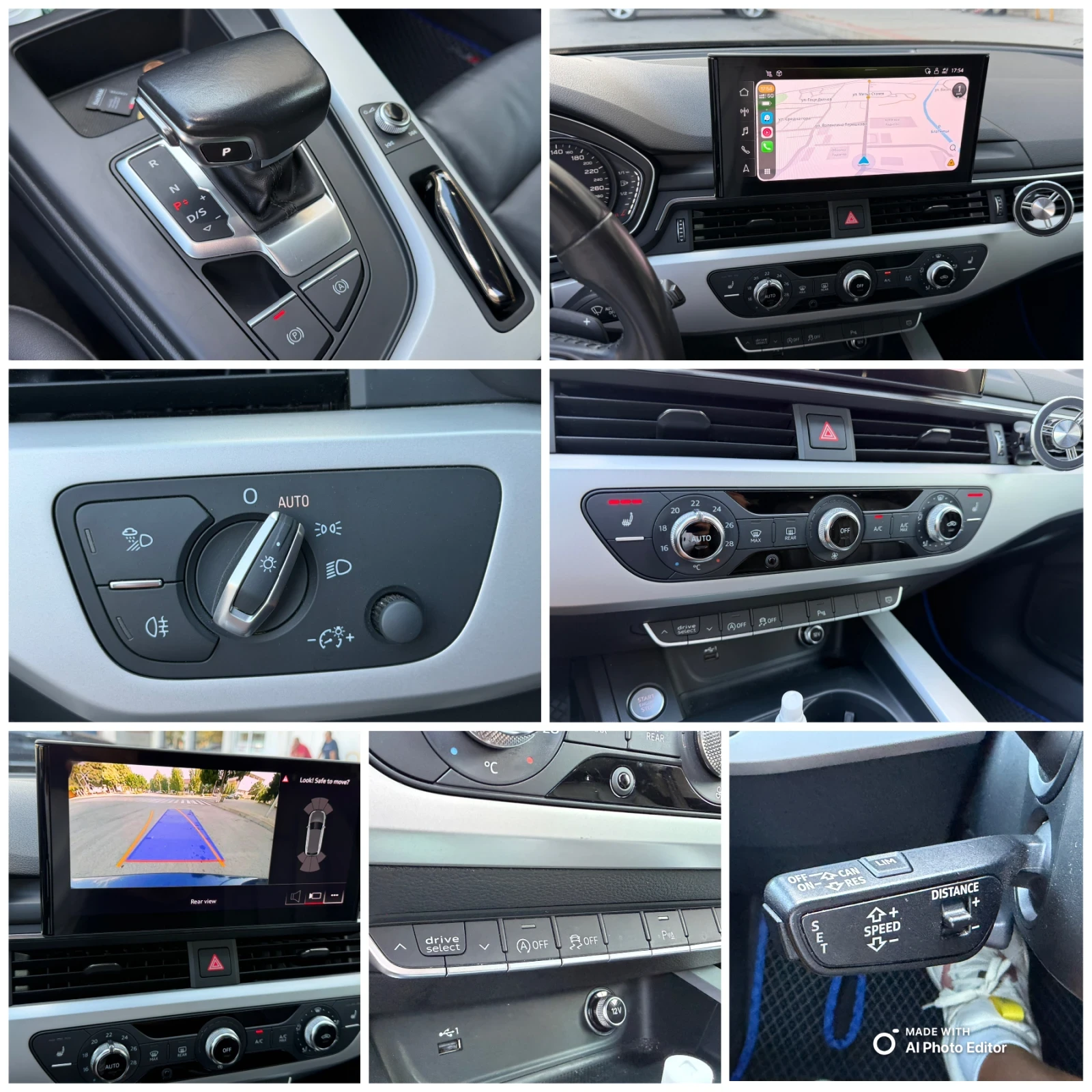 Audi A4 G-Tron Face Lift Distronic , снимка 16 - Автомобили и джипове - 55840656