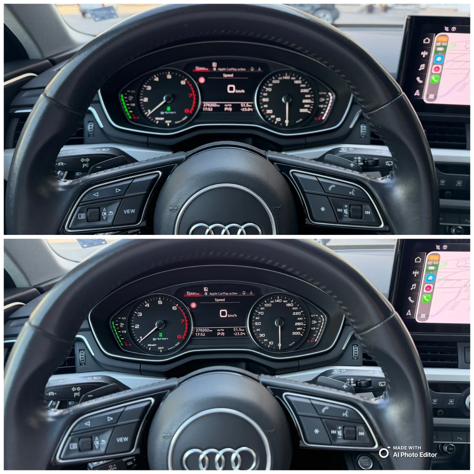 Audi A4 G-Tron Face Lift Distronic , снимка 14 - Автомобили и джипове - 55840656