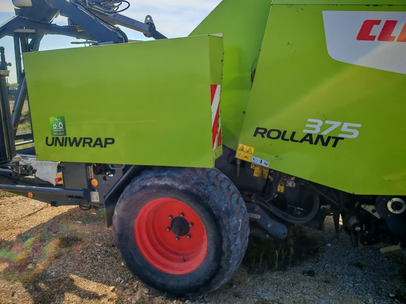 Балировачка Claas ROLLANT 375 UNIWRAP лизинг с първоначална внос 20%, снимка 8 - Селскостопанска техника - 50168921