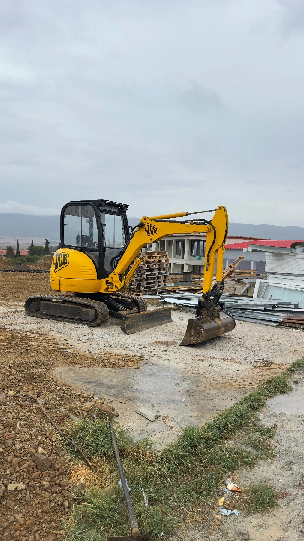 Багер JCB 8032, снимка 1