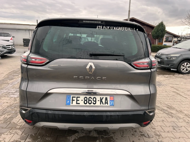 Renault Espace 1.6DCI AVTOMAT/PANORAMA/NAVI/KOJA 6+ 1 EURO 6, снимка 7 - Автомобили и джипове - 48069994