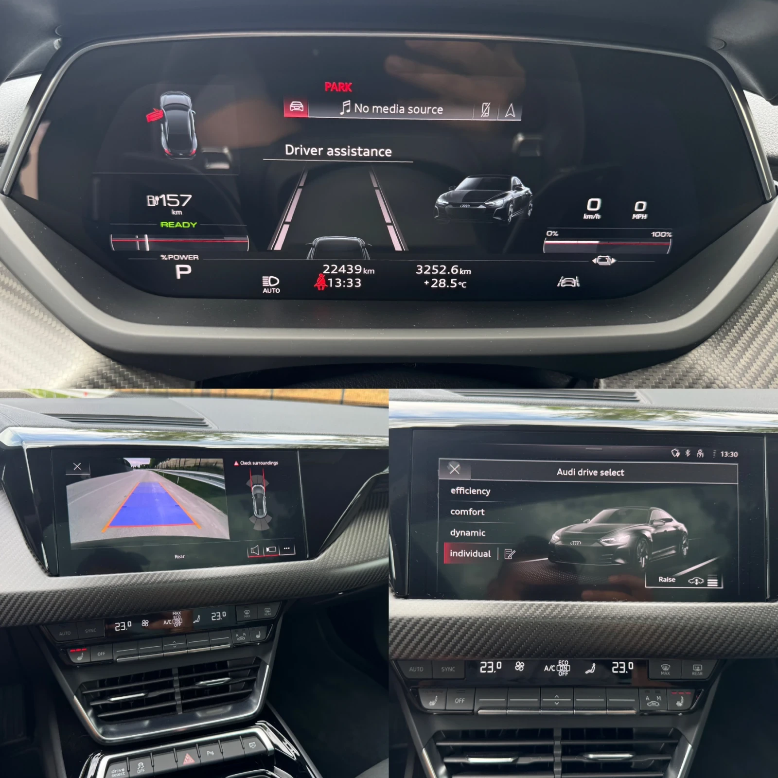 Audi E-Tron GT RS/ LASER/ QUATTRO/ PANO/ CAMERA/ ГАРАНЦИЯ - изображение 9