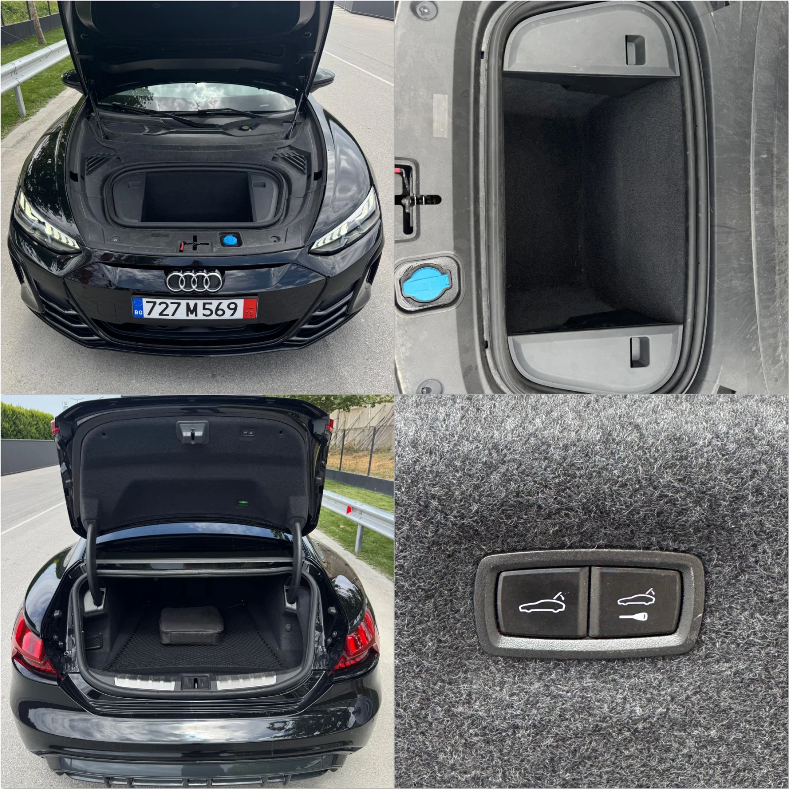 Audi E-Tron GT RS/ LASER/ QUATTRO/ PANO/ CAMERA/  | Mobile.bg   13