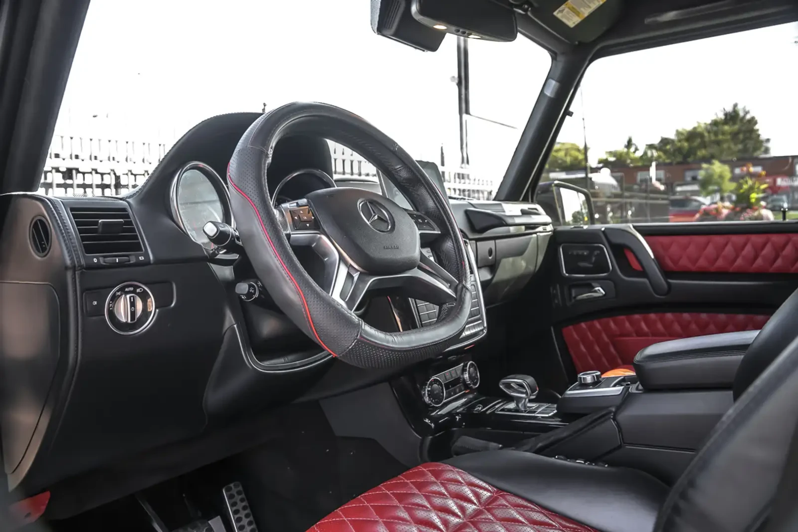 Mercedes-Benz G 63 AMG KEYLESS, MEMORY, , , RED NAPPA | Mobile.bg   10