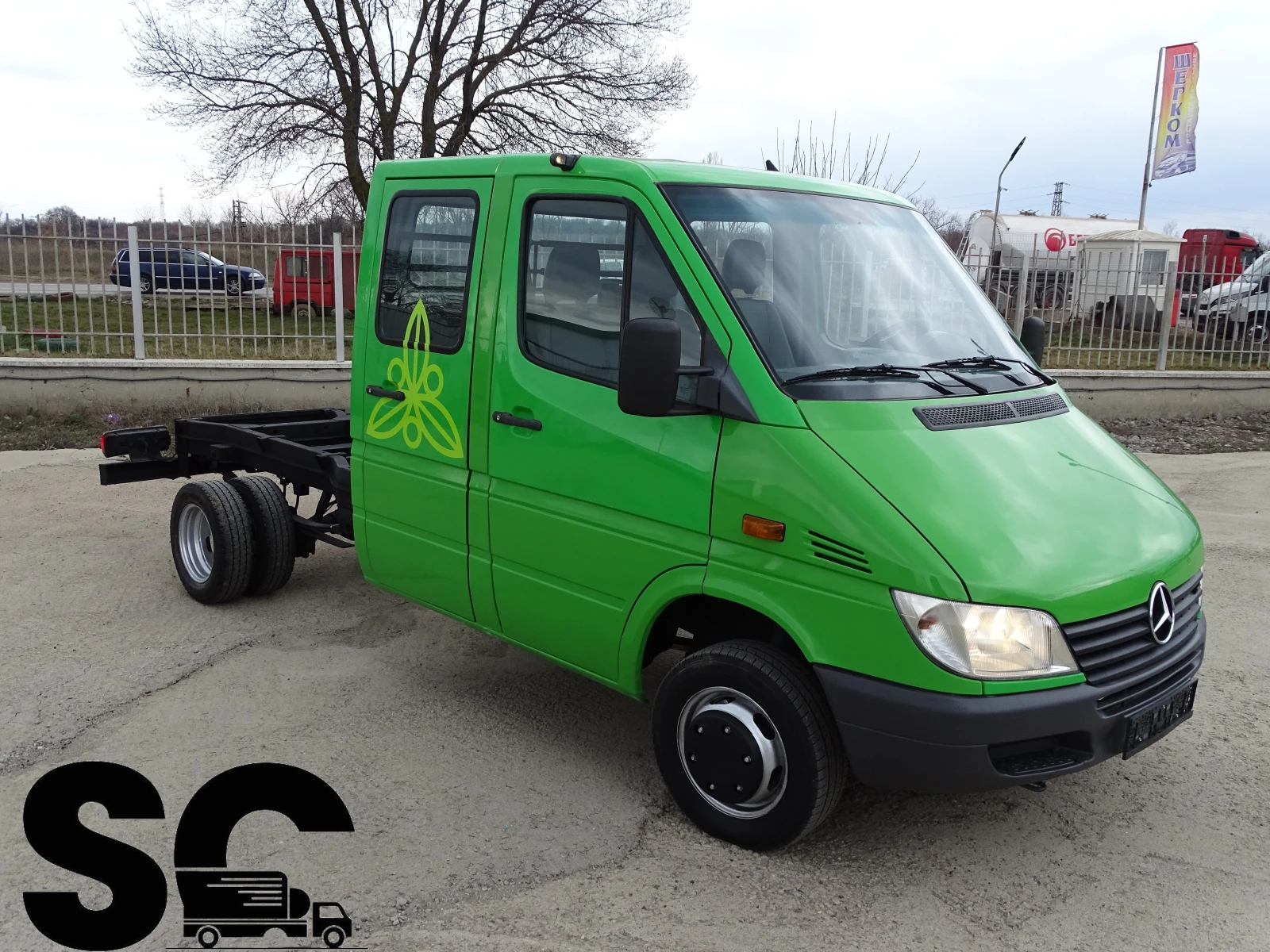 Mercedes-Benz Sprinter 413 * * * ШАСИ * * * 7 места* * * 