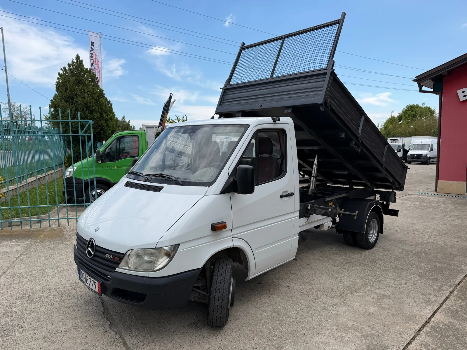 Mercedes-Benz Sprinter 413 CDI* Климатик* Тристранен самосвал* 3.60 метра кош, снимка 3 - Бусове и автобуси - 54563582