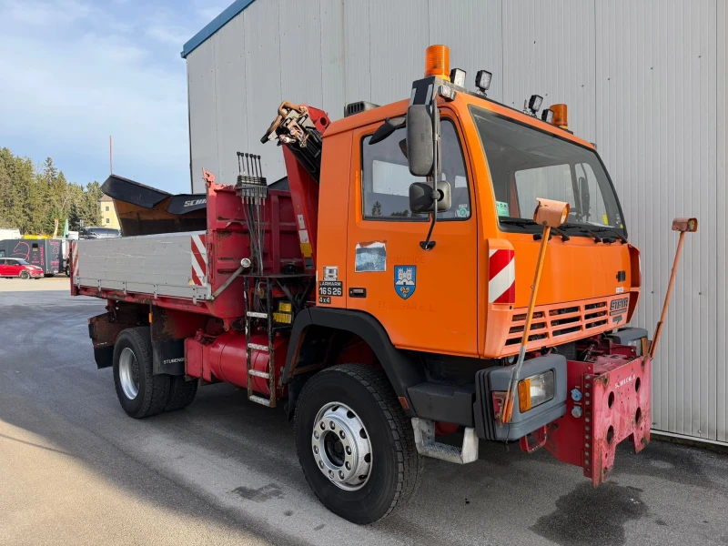 Steyr B МАН-16S26, 4x4, Kран, Внос, , , снимка 2 - Камиони - 52842527
