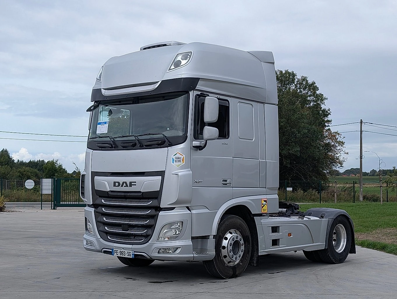 Daf XF самосвална помпла