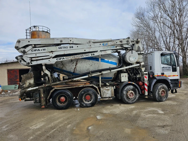 Бетон помпа Iveco, снимка 4 - Индустриална техника - 53381376