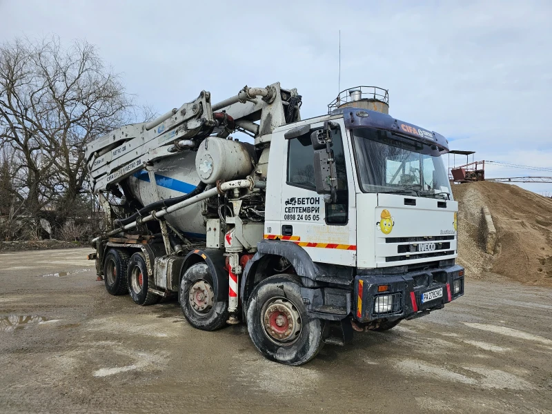 Бетон помпа Iveco, снимка 3 - Индустриална техника - 53381376