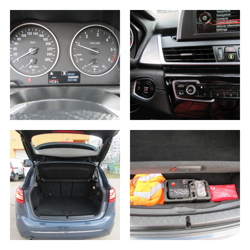 BMW 2 Active Tourer 2.0 LUXURY 150kc, снимка 16 - Автомобили и джипове - 44458296