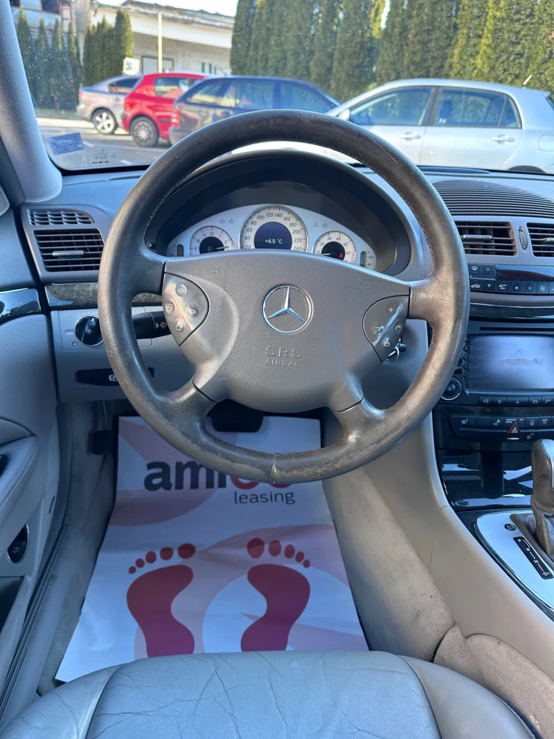 Mercedes-Benz E 320 4MATIC 3.2i GAZ - НАВИГАЦИЯ , снимка 13 - Автомобили и джипове - 48717777