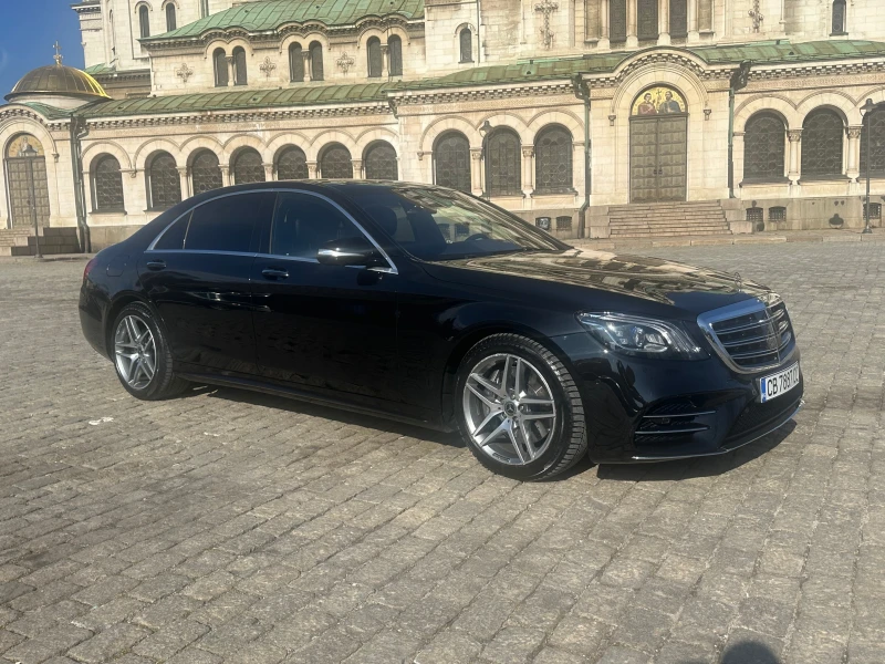 Mercedes-Benz S 350 4Matic Long AMG Pano Full TV BURMESTER, снимка 1 - Автомобили и джипове - 49081054