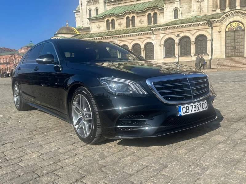 Mercedes-Benz S 350 4Matic Long AMG Pano Full TV BURMESTER, снимка 4 - Автомобили и джипове - 49081054