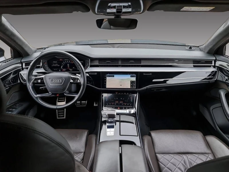 Audi S8 PLUS QUATTRO STAGE 2 ПАНО 3ХТВ B&O ЛИЗИНГ 100%, снимка 13 - Автомобили и джипове - 53037499
