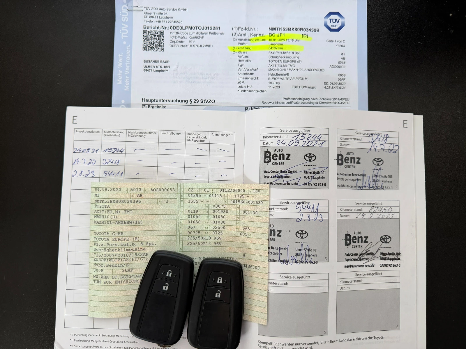 Toyota C-HR 2.0* 184к.с.* СЕРВИЗНА КНИЖКА С ПЪЛНА ИСТОРИЯ, снимка 17 - Автомобили и джипове - 54124589