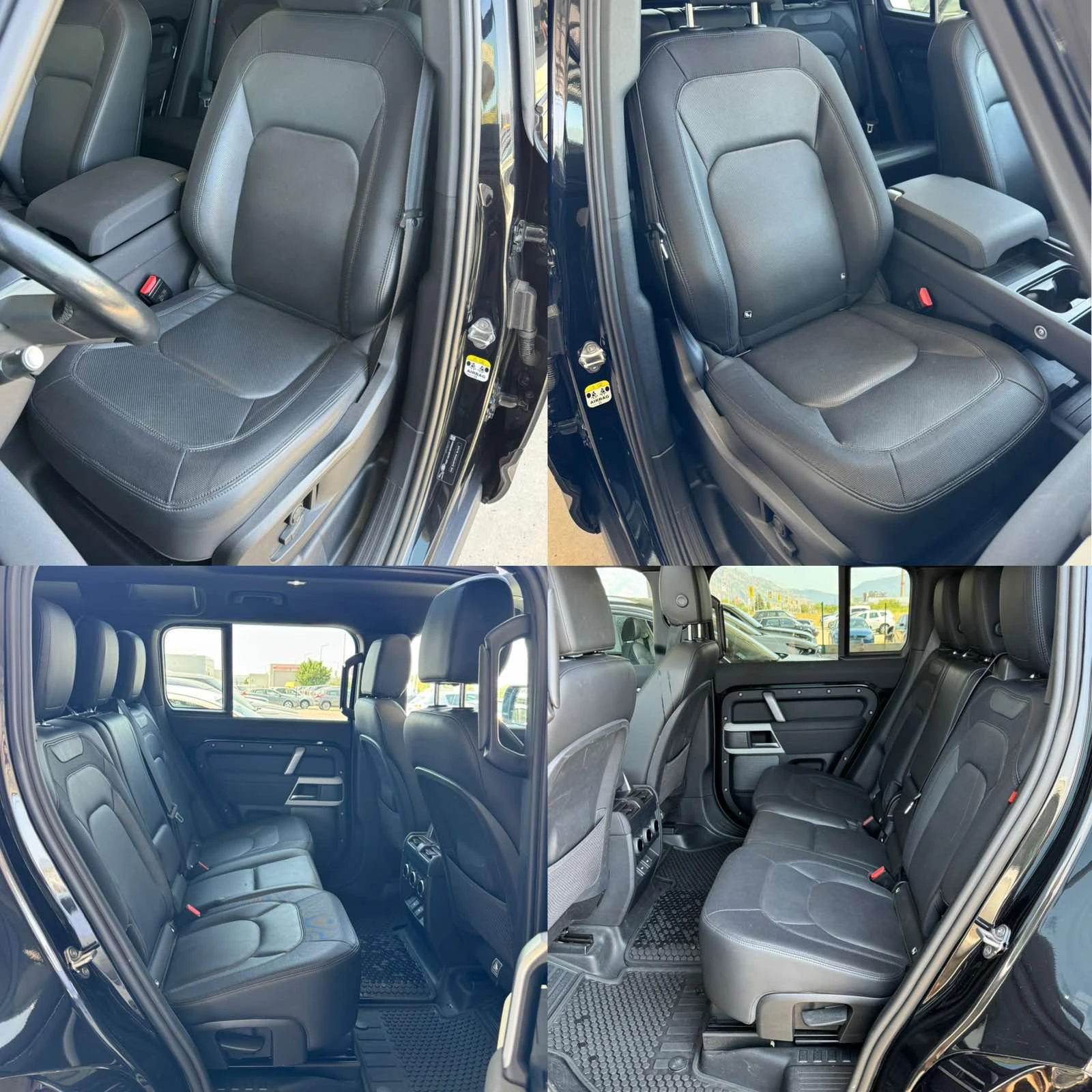 Land Rover Defender 3.0* 250ps* X-Dinamic* 4x4* 7M* КОЖА* НАВИ* ПАНО* , снимка 12 - Автомобили и джипове - 55610788