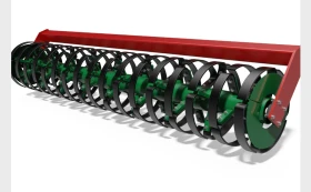 Брана ZABIEL  с колесар, 5M, снимка 11