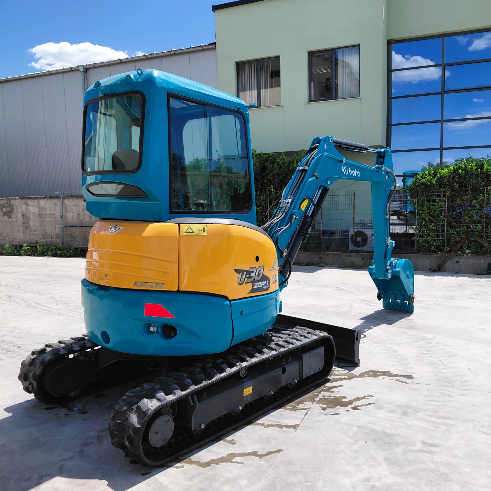 Багер Kubota U30-5 * ПРОМОЦИЯ * На 1100мч * , снимка 5 - Индустриална техника - 52887497