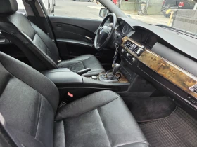 BMW 530 BMW 530i E60 3.0 231к.с. ГАЗ / Автомат / Черна Кож, снимка 7